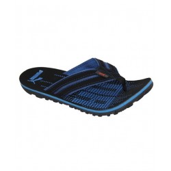Blue And Black Flip Flop Slipper